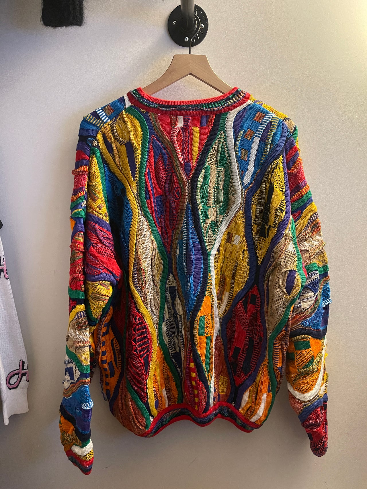 1990s TUNDRA MULTICOLOR KNIT SWEATER