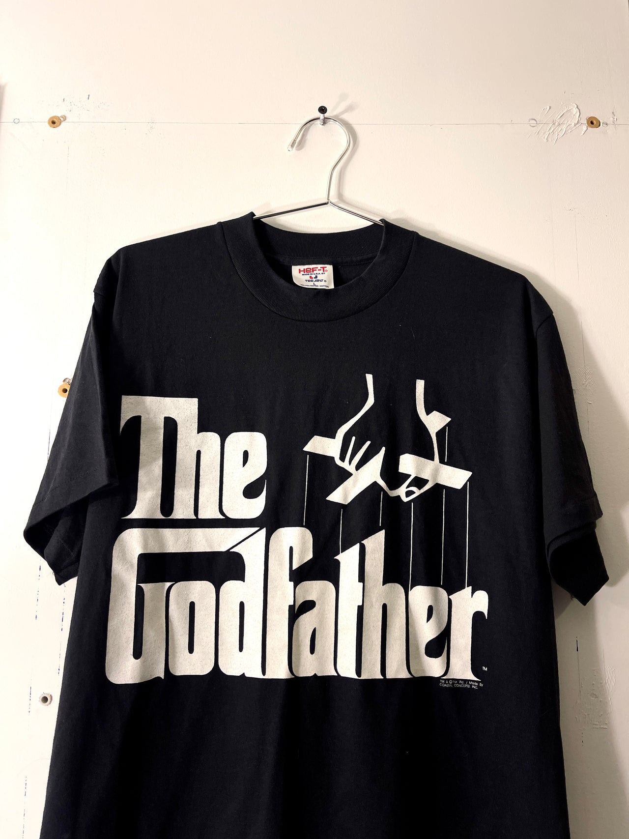 1990s THE GODFATHER MOVIE PROMO TEE