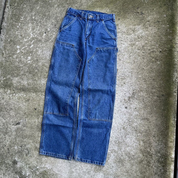 Vaqueros Carpenter Carhartt de doble rodilla de la década de 2000