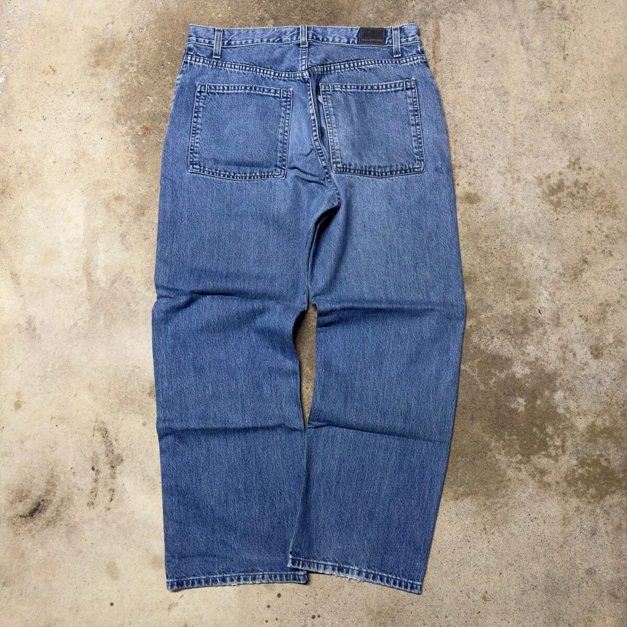 2000S LEVI'S SILVERTAB BAGGY DENIM SKATER JEANS