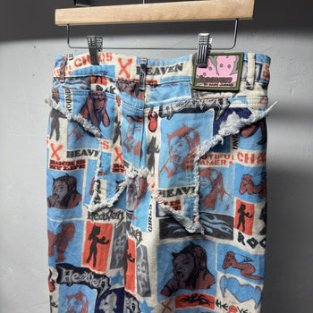 Heaven Stencil Jeans