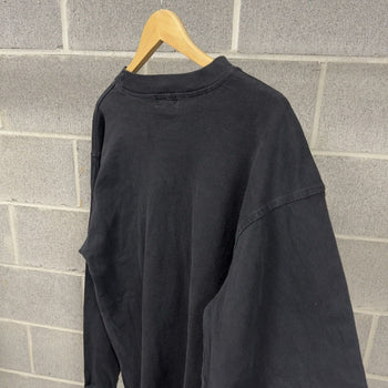 1990s Banana Republic Heavyweight Blank Pocket Longsleeve Shirt