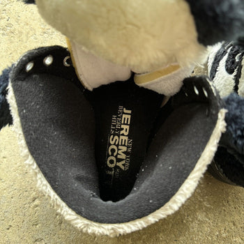 JEREMY SCOTT ADIDAS 2011 PANDA BEAR HIGH TOP SNEAKERS