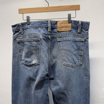 Vintage 1990s Levi's 505 Made in USA Faded Jeans