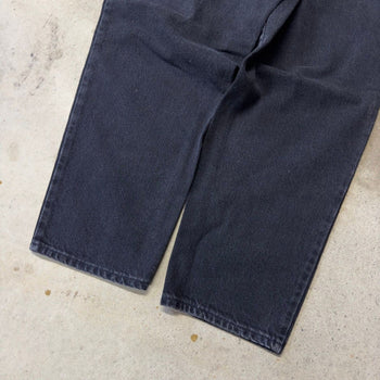 1990S LEVI’S SILVERTAB BAGGY BLACK DENIM SKATER JEANS