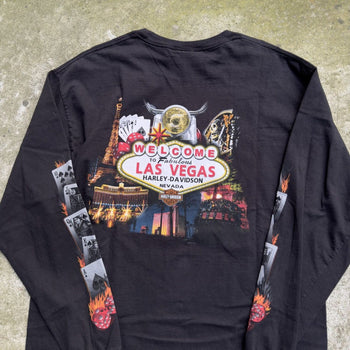 VINTAGE 2000S HARLEY DAVIDSON LAS VEGAS POKER DICE TEE XL