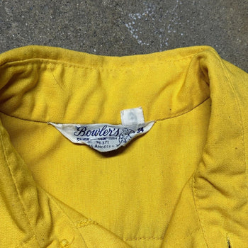 1950s 1960s PENNZOIL CHAPARRAL CHAIN STITCH BOWLING GARAGE SHIRT