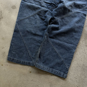 1990S/2000S Y2K OZOC BAGGY EMBROIDERED DENIM SKATER JEANS