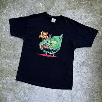 1990S CRYPT KICKER METAL BAND TEE