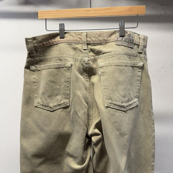 Vintage 1990s Levi's Silvertab Baggy Khaki Green Jeans