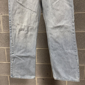 2000s Y2K Faded Distressed Light Wash Bootcut Jeans