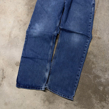 2000s LEVI’S SILVERTAB BAGGY FADED BLUE DENIM SKATER JEANS