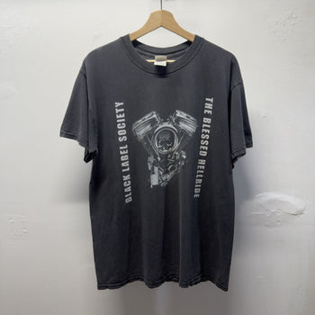 Vintage 2000s Faded Distressed Biker Tee