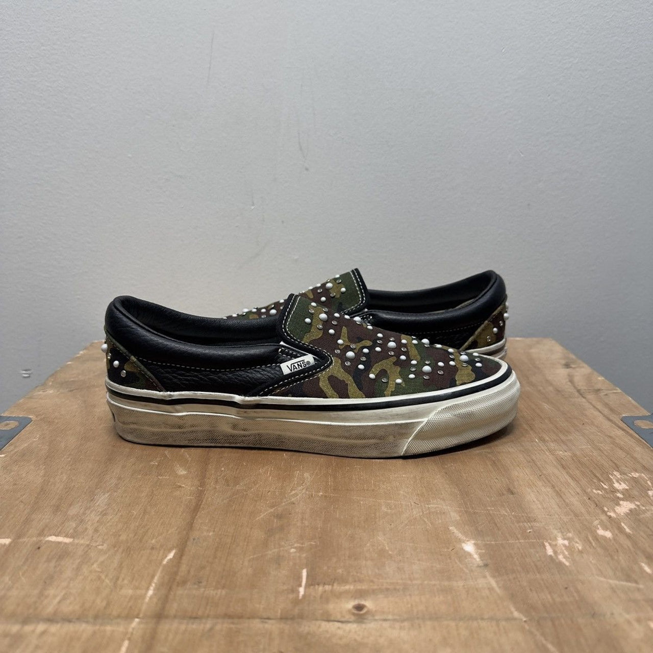 Vans Pearlized Camo Slip On Low