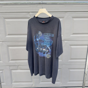 1990s Harley Davidson Legends Live Thrashed Faded Distressed Tee