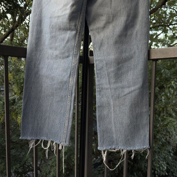1990s Levi's 501xx Thrashed Repaired Cropped Jeans - Made in USA
