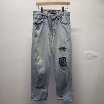 Vintage 2007 Levi’s 501 Limited Edition Faded Studded Jeans