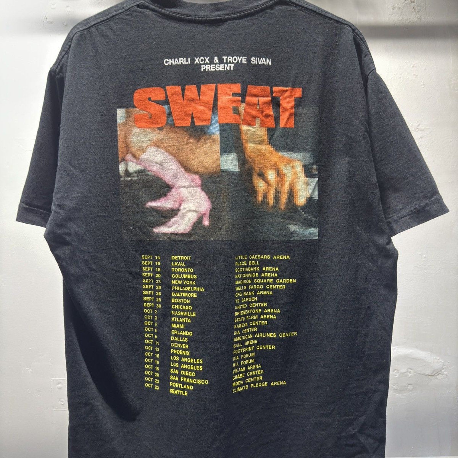Charli XCX Sweat Tour Tee