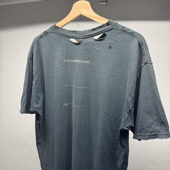 2000s Joy Division Thrashed Faded Distressed Band Tee