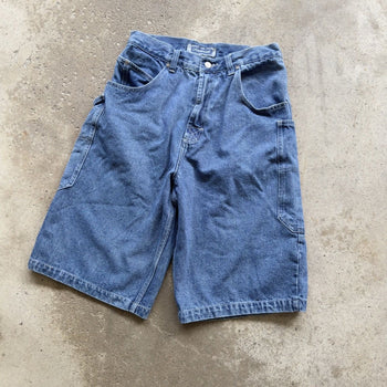 2000S BAGGY CORNICHE DENIM SKATER JEAN SHORTS JORTS