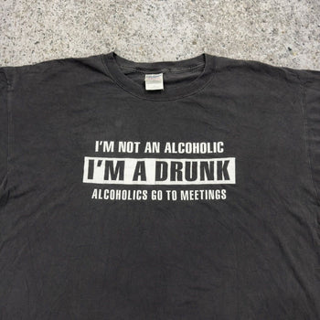 2000s Y2K I’m Not An Alcoholic Tee
