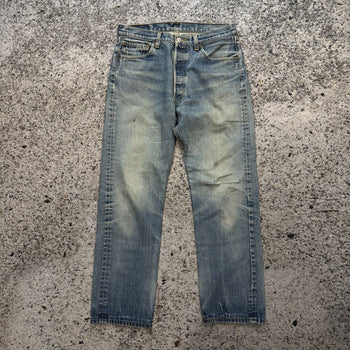 Vaqueros Levi's 501 Faded Thrashed de la década de 2000