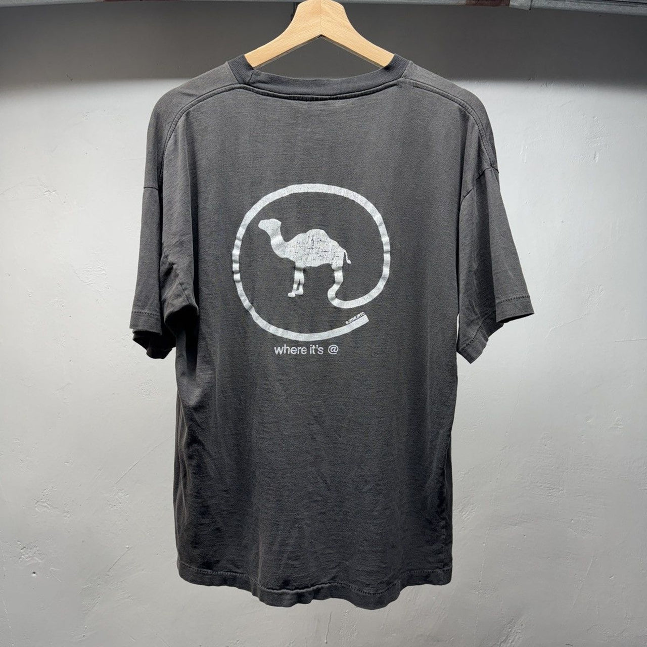 1990s Camel Cigarettes Thrashed Faded Shirt