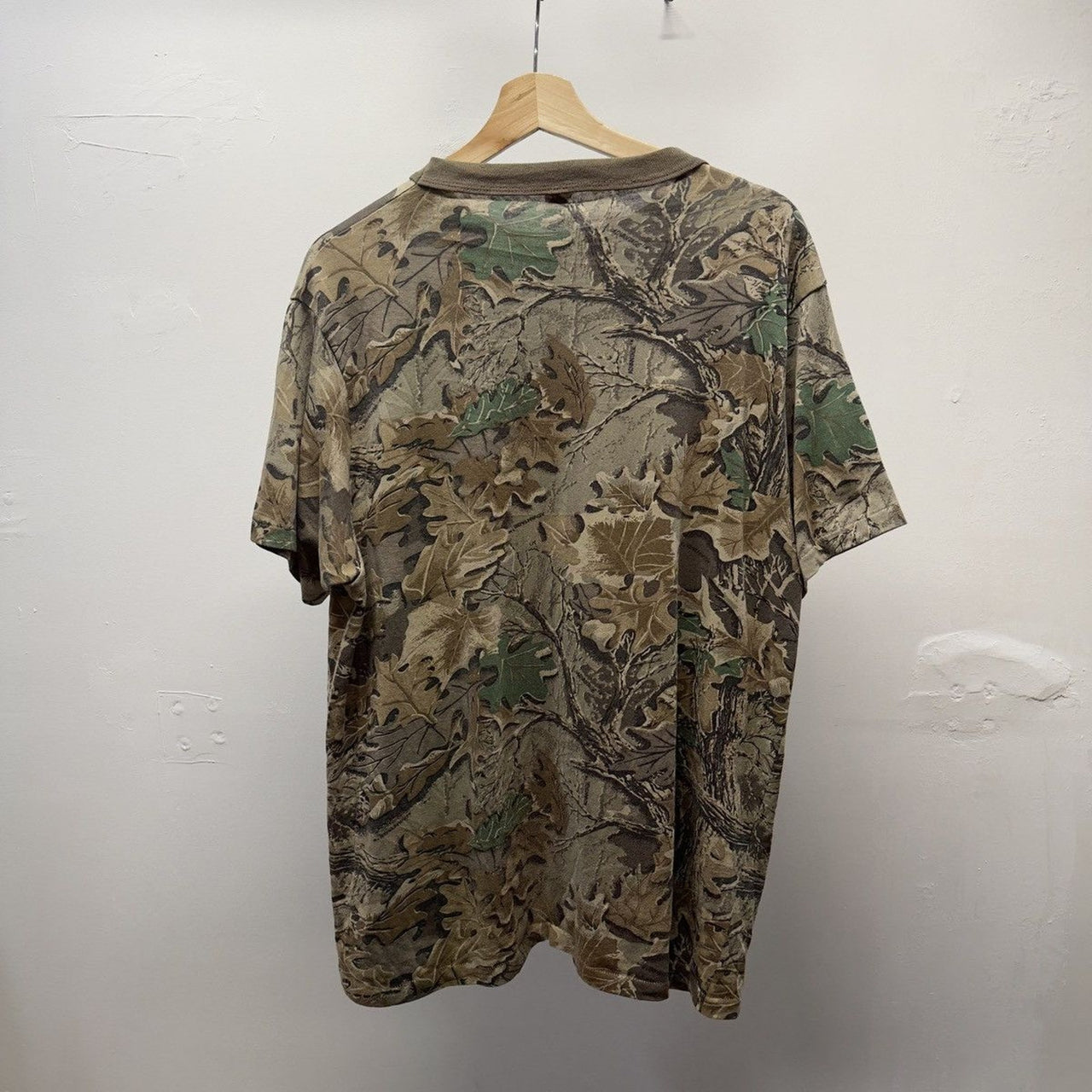 Vintage 1990s Faded Camo Pocket Tee