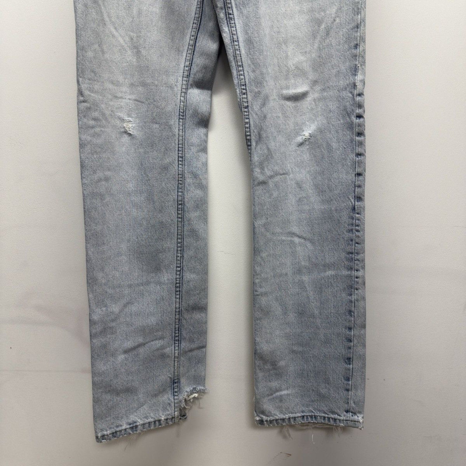 Helmut Lang Archive Distressed Fringe Jeans Italy