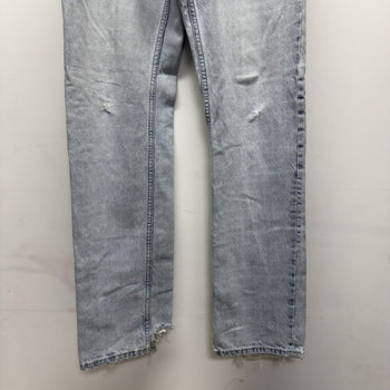 Helmut Lang Archive Distressed Fringe Jeans Italy