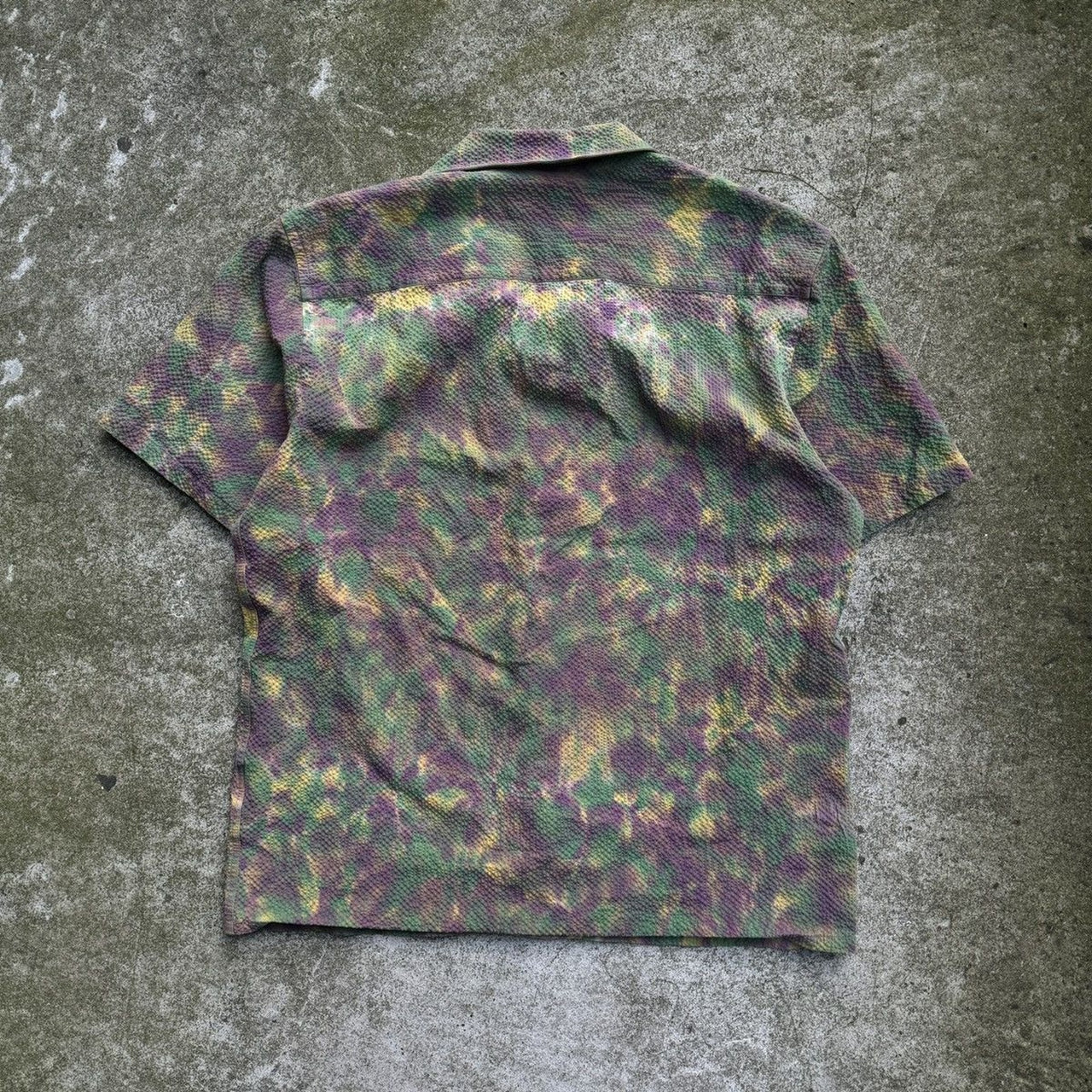 AIME LEON DORE ALD TIE DYE SEERSUCKER LEISURE SHIRT