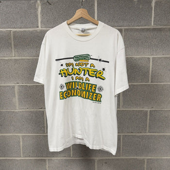 1990s Faded I'm Not A Hunter Tee