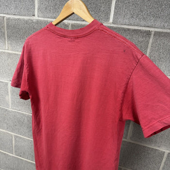 2000s Thrashed Faded Red Skull Skate Tee