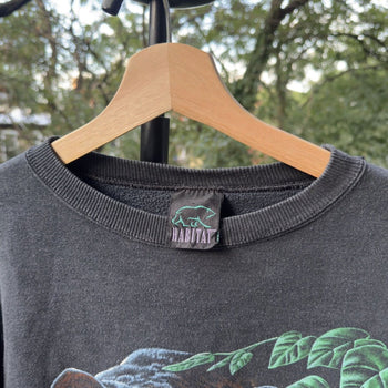 1990s Faded Jaguar Habitat Sweatshirt