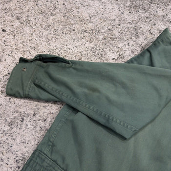 1980s Faded Thrashed Dickies Zip Up Work Jacket