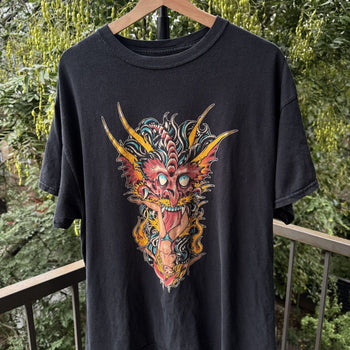 2000s Faded Tattoo Art Tee