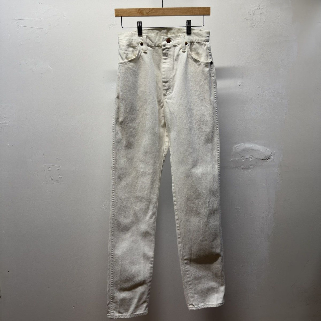 1980s Wrangler White Denim Jeans Women's