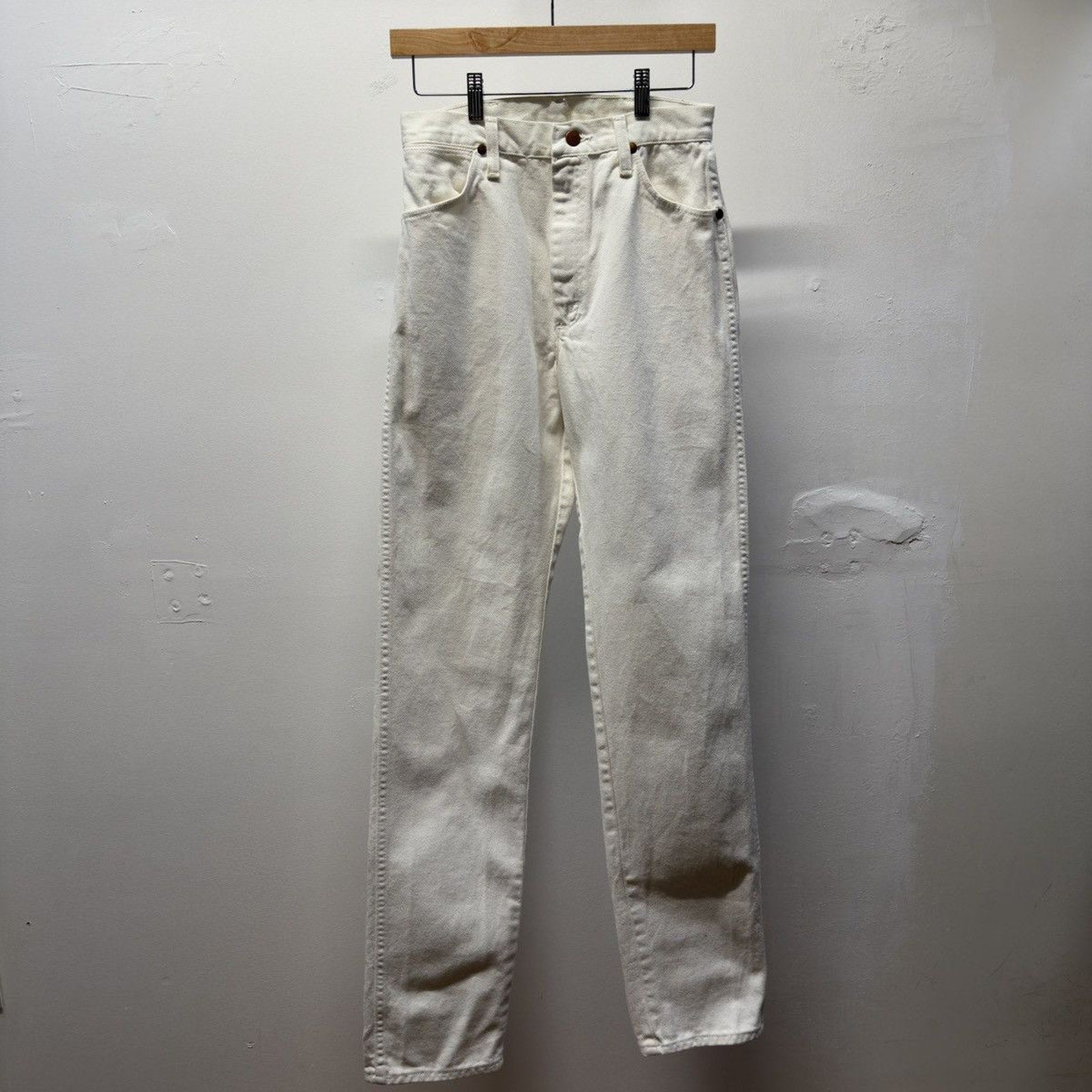 1980s Wrangler White Denim Jeans Women's