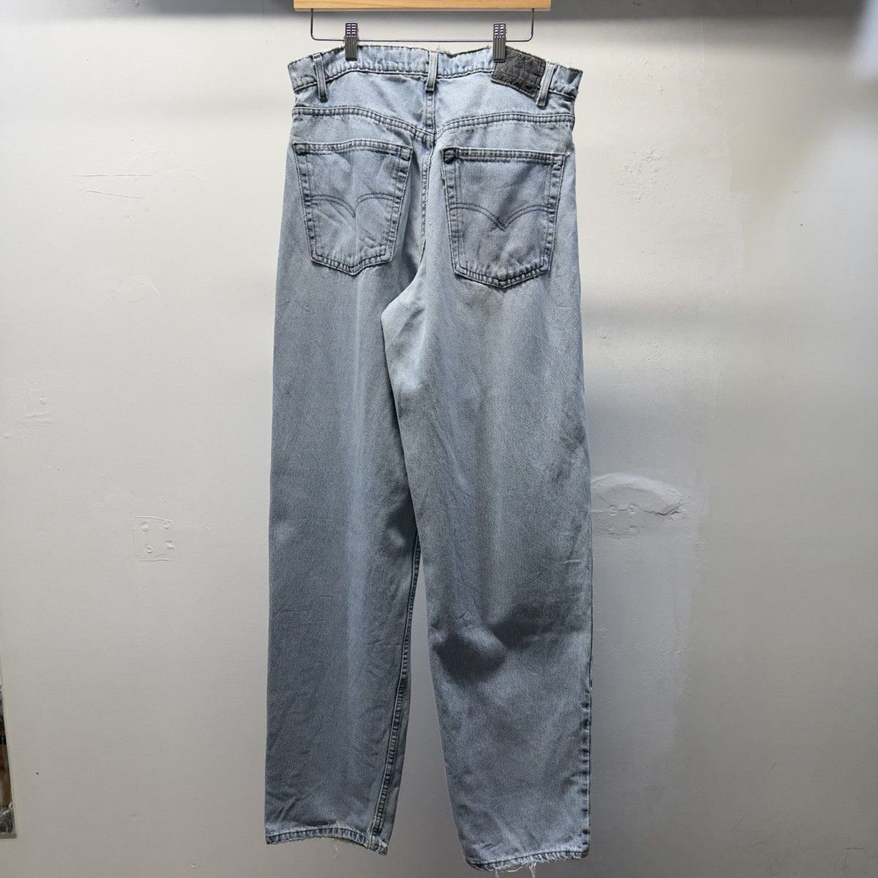 Vintage 1990s Levi’s Silvertab Faded Distressed Baggy Jeans