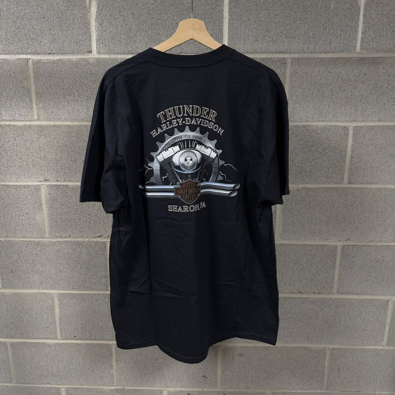 2000s Harley Davidson Flame Tee