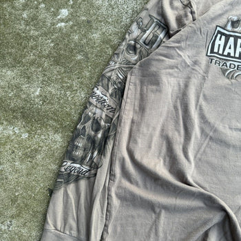HARLEY DAVIDSON PLAYA DEL CARMEN MEXICO SKULLS LONGSLEEVE