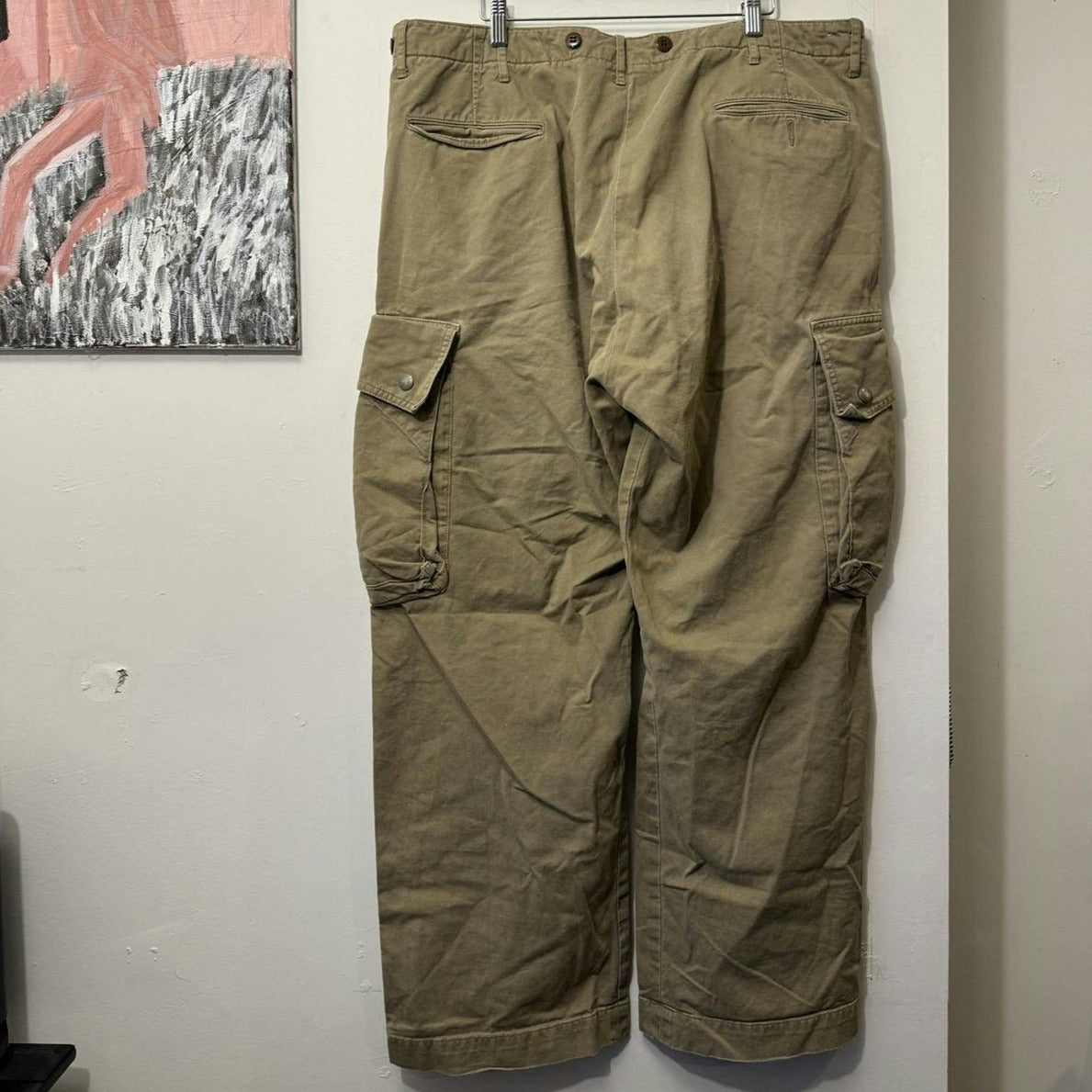 RRL RALPH LAUREN PARATROOPER MILITARY CARGO PANTS