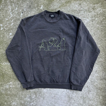 A24 CIVIL WAR MOVIE PROMO CREWNECK SWEATSHIRT L