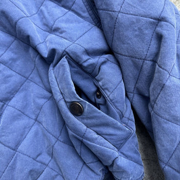 Chaqueta bomber azul marino acolchada de POLO RALPH LAUREN de los años 2000