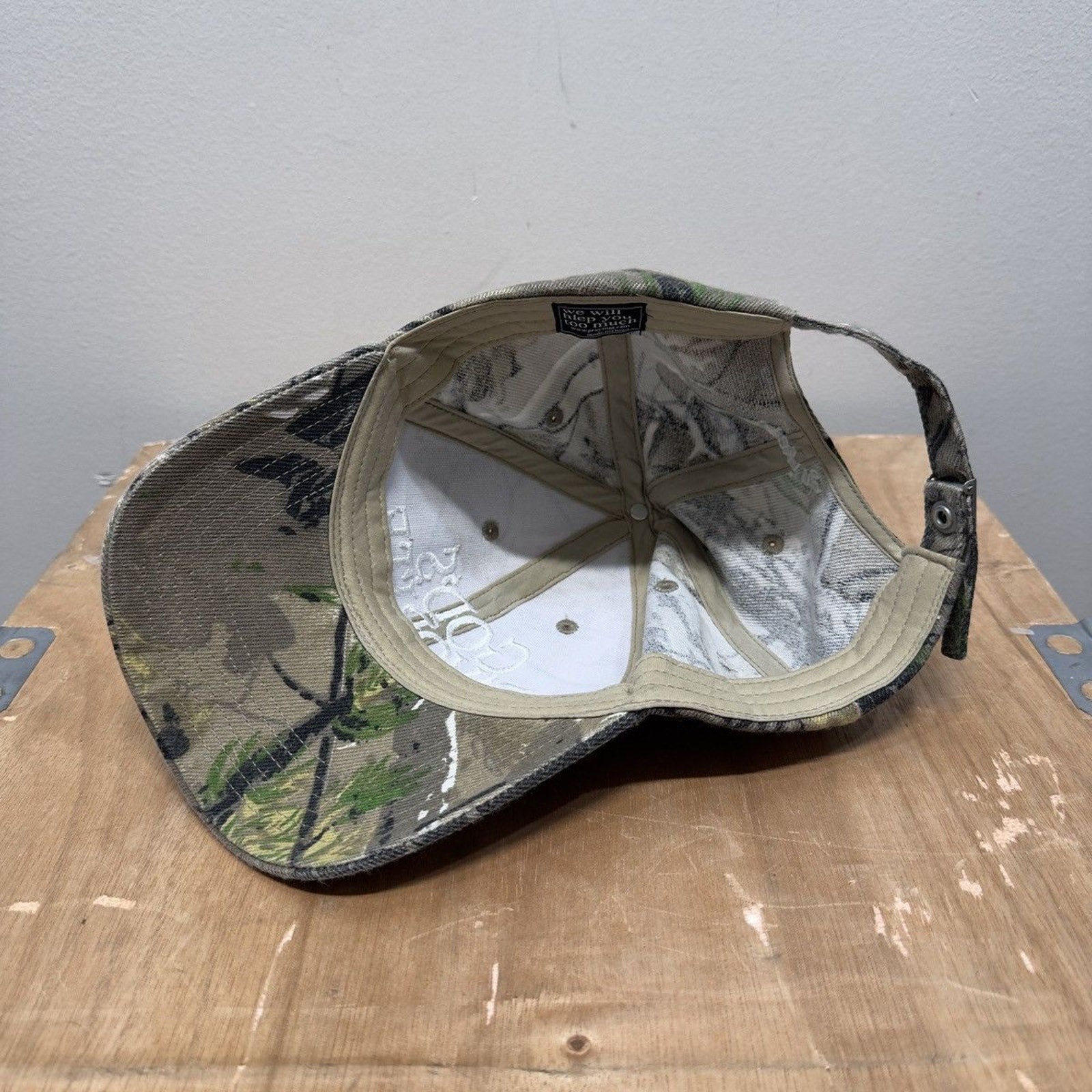 Praying God's Favorite Tree Camo Hat