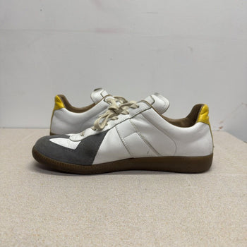 Maison Margiela Replica GAT White Neon Green Grey Sneakers