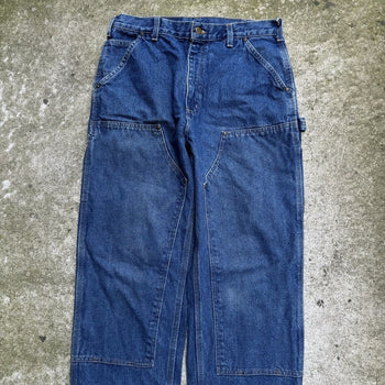 2000S CARHARTT BAGGY DENIM DOUBLE KNEE PANTS JEANS