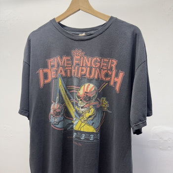 Vintage 2009 Five Finger Death Punch Faded Band Tee