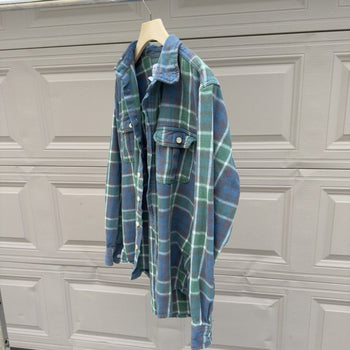1990s Faded Flannel Shirt