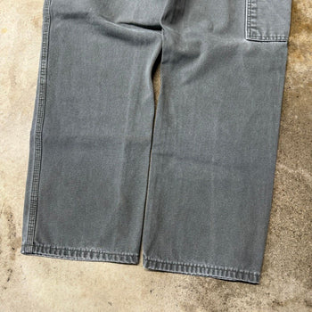 2000S DICKIES CARPENTER BAGGY GREEN CANVAS PANTS